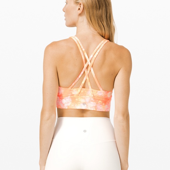 Lululemon Energy Bra High Neck Long Line *shibori - Picture 7 of 10